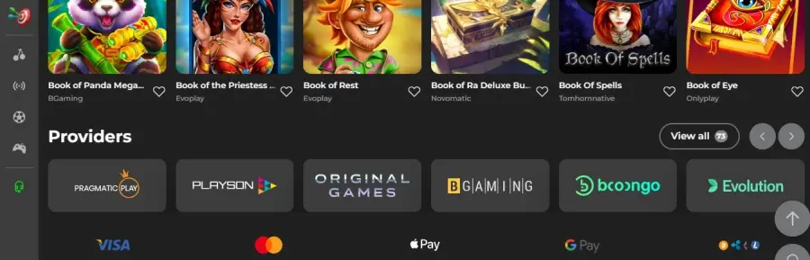 Capospin casino bonus